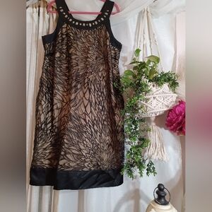 Plus Size Black Latice Lane Bryant Dress 22W